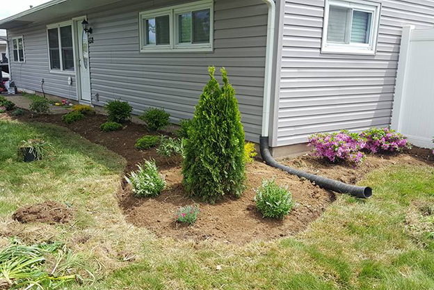 Our work - install before side of house